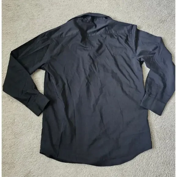 Jones New York Signature Slim Fit Buttoned Shirt Size M 15-15.5  32/33 corpcore - Picture 3 of 12